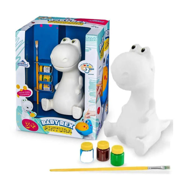 Imagen de Alcancia Baby Rex P/pintar