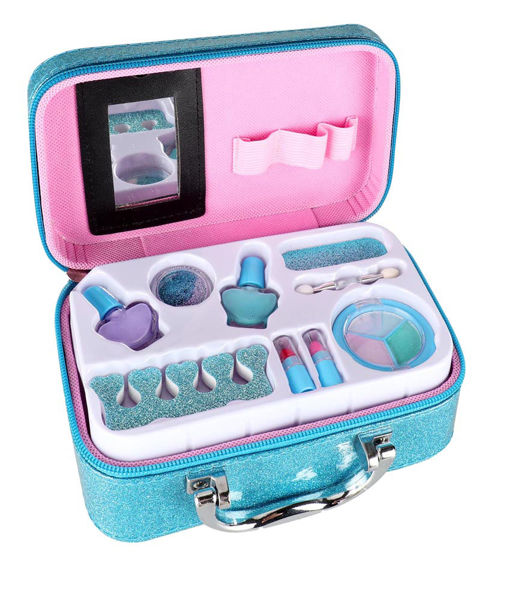 Imagen de Maletin Turquesa con Set de Belleza
