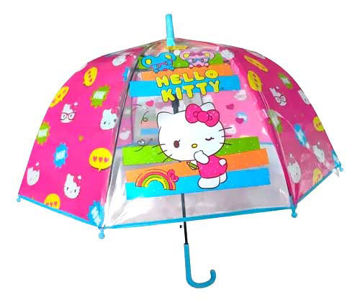 Imagen de Paragua Automatico Hello Kitty