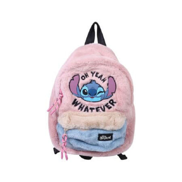 Imagen de Lilo & Stitch Fashion Bag 21x27x10cm C/bolsillo Plush