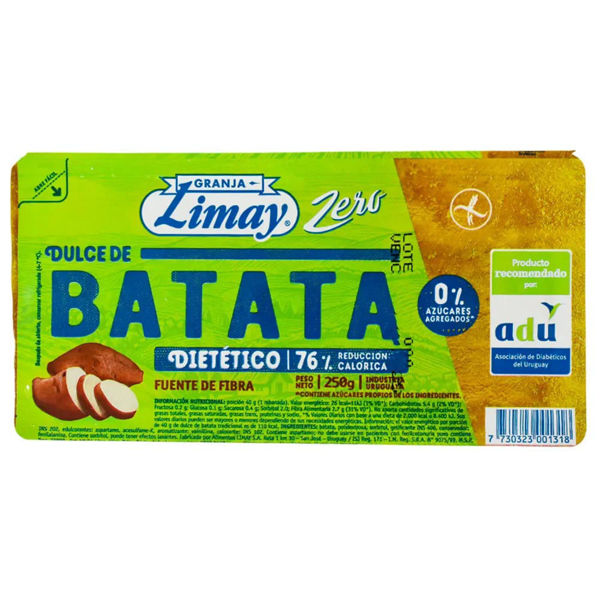 Imagen de Dulce Batata Diet Limay 250 gr