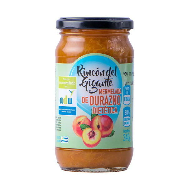 Imagen de Mermelada Rincon del Gigante Durazno Diet 425 gr