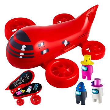 Imagen de Among Us-aeronave +3 Figuras