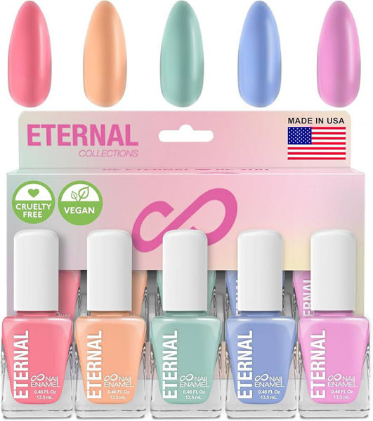 Imagen de Esmalte de Uñas 5 Piezas (pastel)