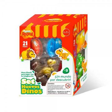 Imagen de Set Masas Huevos Dino Royal 2100639