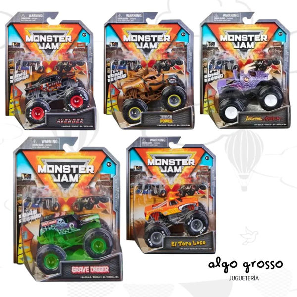 Imagen de Monster Jam Vehículo 1:64 Surtido
