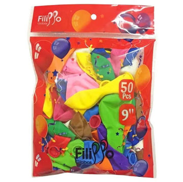 Imagen de Globo 9  x 50 Filippo Multicolor