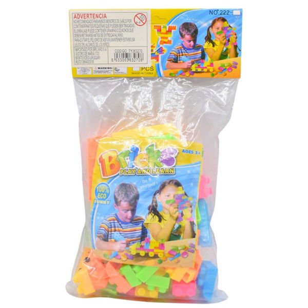 Imagen de Set 60 Bloques En Bolsa