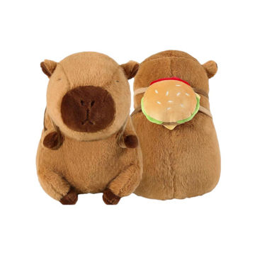 Imagen de Peluche Capibara con Hamburguesa