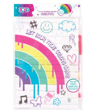 Imagen de Diario Luminoso de Graffiti Arco Iris