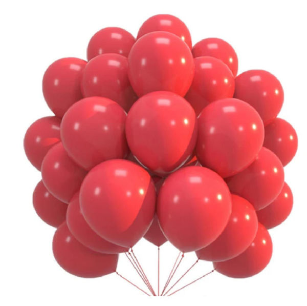 Imagen de Globos 12" X50 Rojo