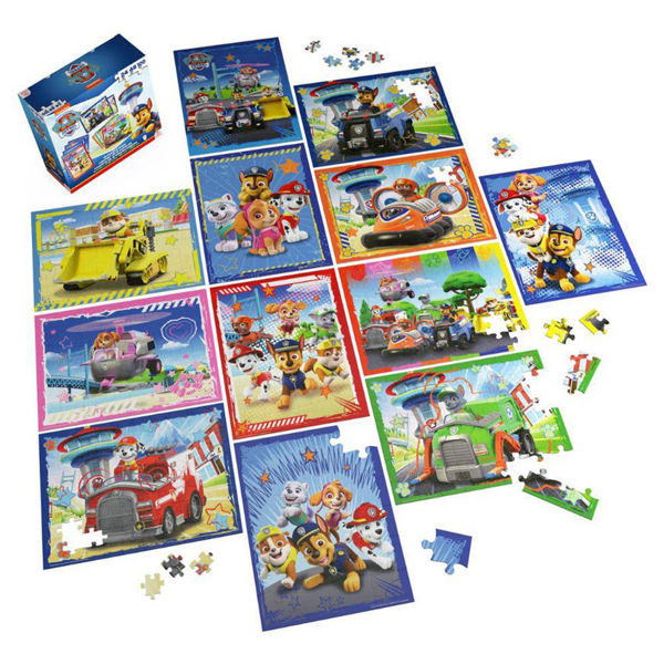 Imagen de Patrulla de Cachorros - Puzzle 12 En 1