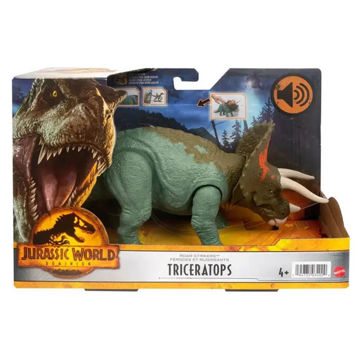 Imagen de Jurassic World Triceratops Ruge y Ataca