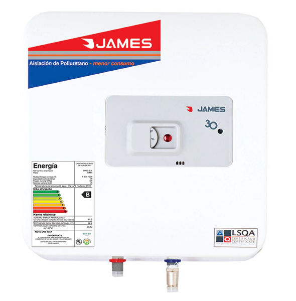 Imagen de Termotanque 30lt.james Prisma