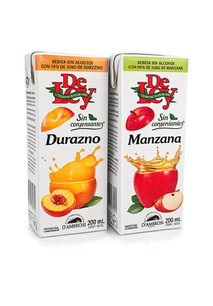 Imagen de Jugo de Ley Durazno 200 Cc