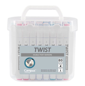 Imagen de Marcadores Campus Twist X80