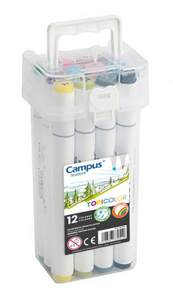 Imagen de Marcador Campusx12 Topicolor