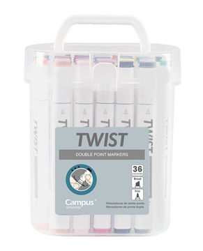 Imagen de Marcadores Campus Twist X36
