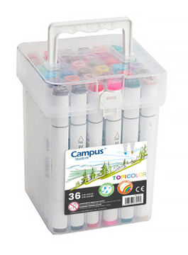 Imagen de Marcadores Campus X36 Topicolor