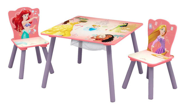Imagen de Jgo Mesa y Dos Sillas Princesas