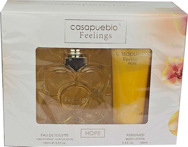 Imagen de Casapueblo Set Feelings Hope Edt+body Ln