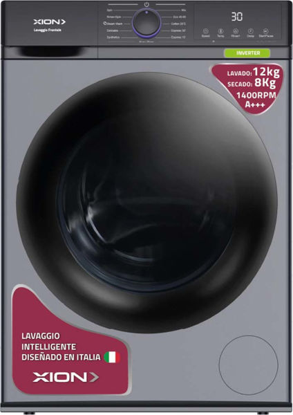 Imagen de Lavasecarropas C/frontal 12/8 Kgs Inverter - Motor Bldc
