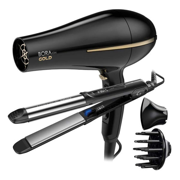Imagen de Plancha G-style Duo + Secador Botra Glod