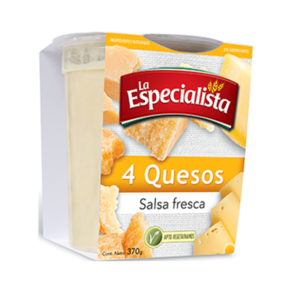 Imagen de Salsa La Especialista 4 Quesos 200 gr