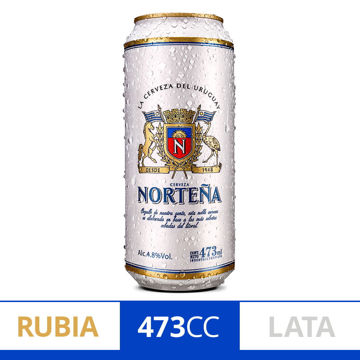 Imagen de Cerveza Norteña Lata 473 ml