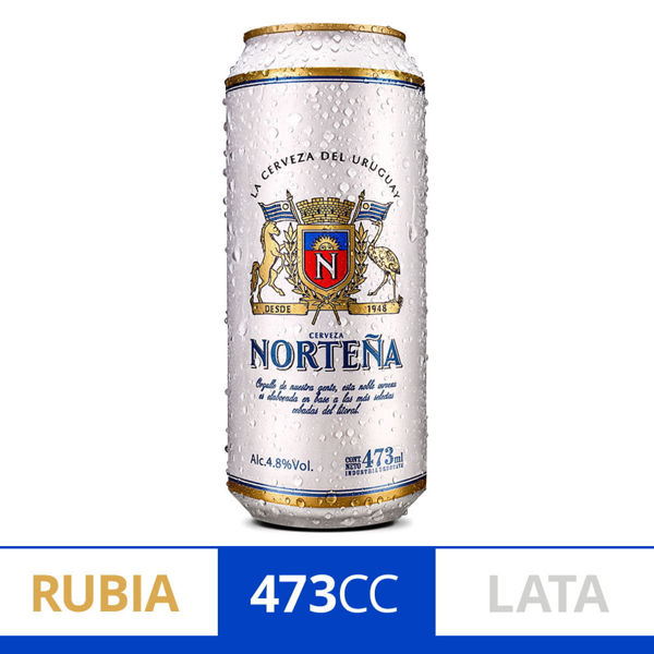 Imagen de Cerveza Norteña Lata 473 ml