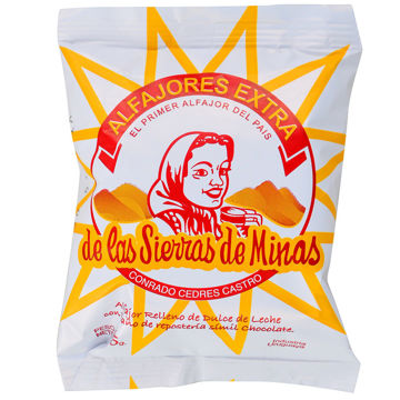 Imagen de Alfajor Sierra de Minas Chocolate 90gr