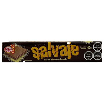 Imagen de Galletas El Trigal Obleas Salvaje Chocolate 140 gr