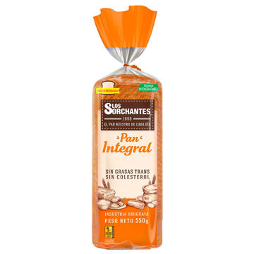 Imagen de Pan Integral Los Sorchantes 550 gr