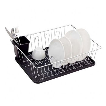 Imagen de Escurridor Cromado 41*32*12.5 Negro