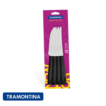 Imagen de Cuchillo Asado Negro X12