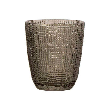 Imagen de Vaso Dof de Vidrio 300ml Gris Muselina