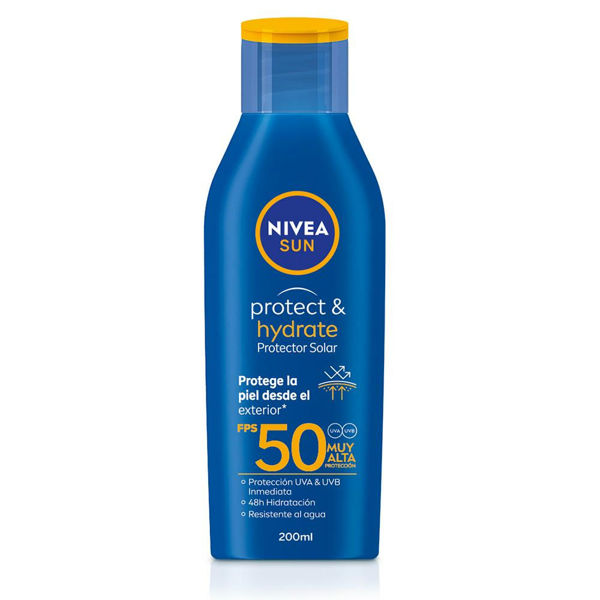 Imagen de Nivea Sun Protect y Hidrate Locion Fps50 200ml