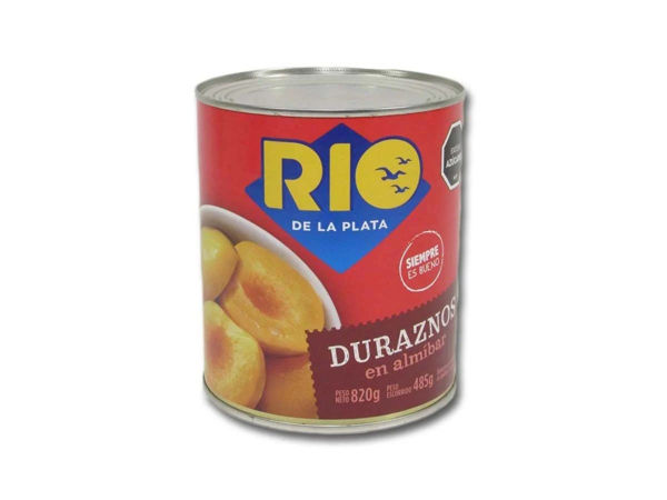 Imagen de Durazno En Almibar Rio de La Plata 820 gr
