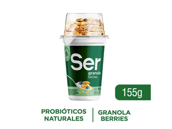 Imagen de Yogurt Ser con Granola Berries 155 gr