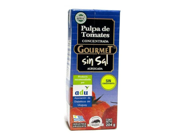 Imagen de Pulpa Tomate Gourmet Concentrada sin Sal 204 gr