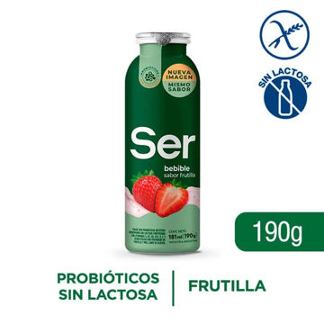 Imagen de Yogurt Ser Frutilla Botella 185 gr