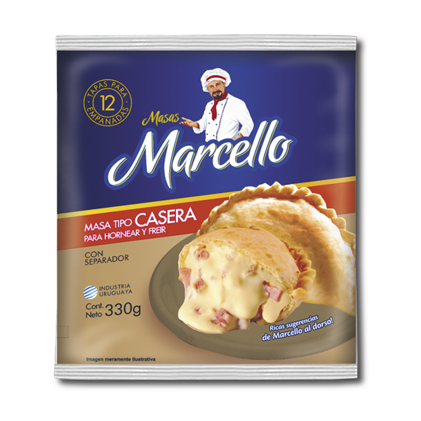 Imagen de Masa Empanadas Marcello Tipo Caseras 12 Un