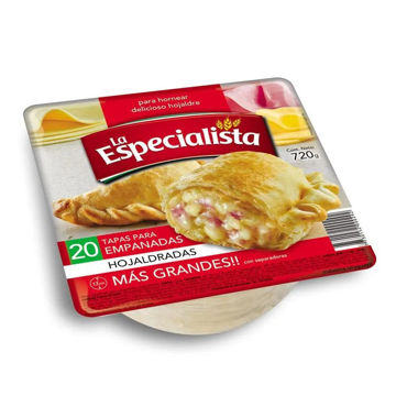 Imagen de Empanadas La Especialista Hojaldradas Horno X20