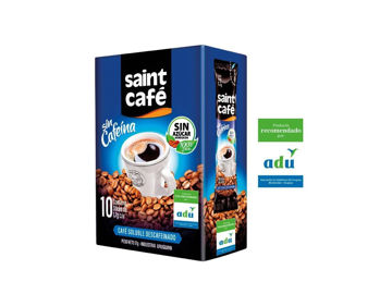 Imagen de Café Soluble Saint Descafeinado Stick 1.7g X10