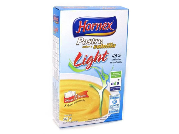 Imagen de Postre Hornex Light Vainilla 60 gr
