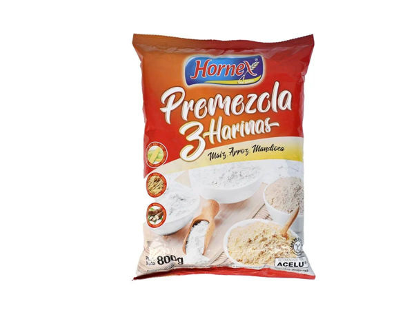 Imagen de Premezcla 3 Harinas Hornex 800 gr
