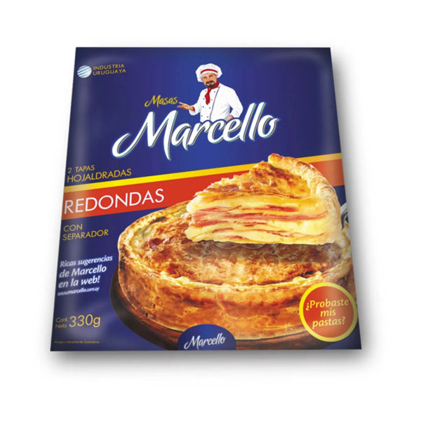 Imagen de Tapas Hojaldradas Marcelo Redondas 330 gr
