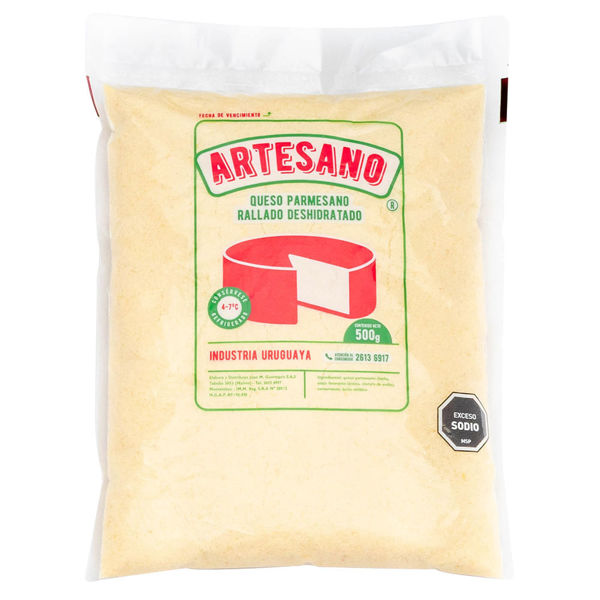 Imagen de Queso Ralladado Artesano Fino 500 gr