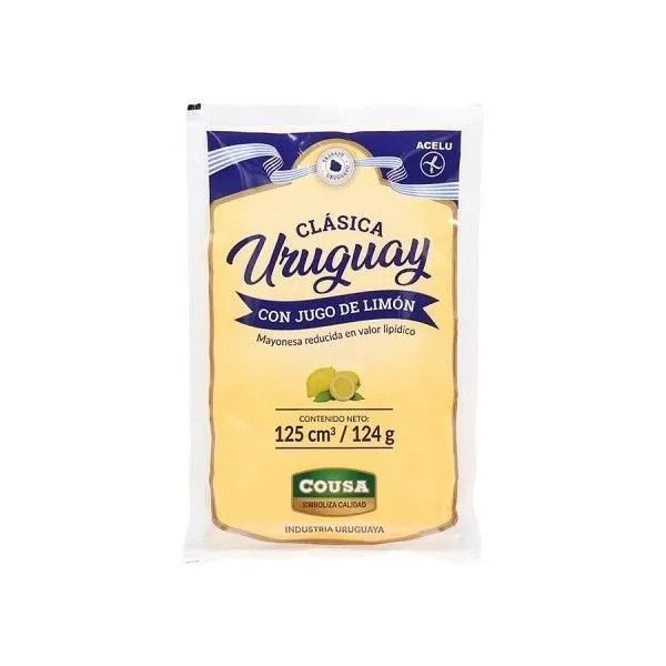 Imagen de Mayonesa Uruguay Sachet 125 Cc