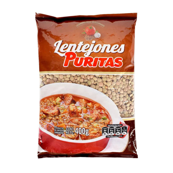 Imagen de Lentejones Puritas 400 gr